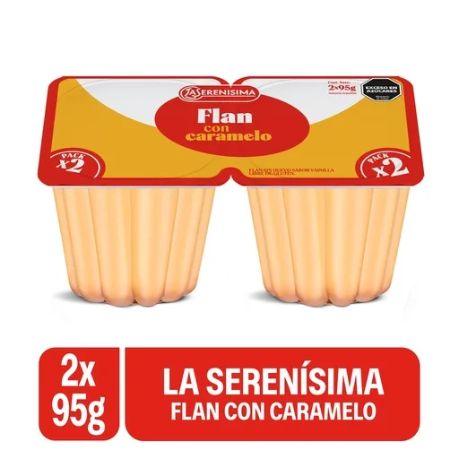 FLAN L.S CON CARAMELO X1 95GR — imagen 1 de 1