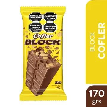 COFLER BLOCK 170 GR - NEGRO — imagen 1 de 1