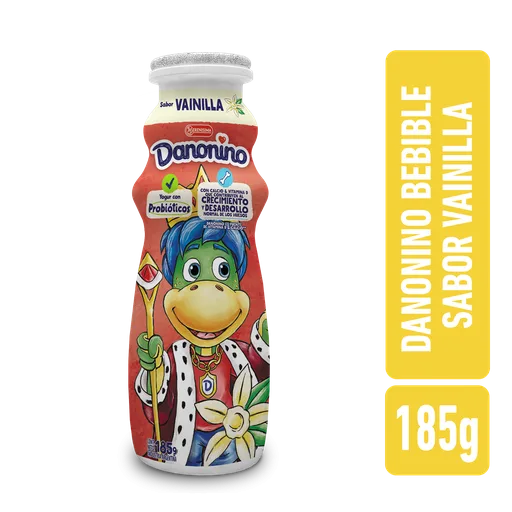 DANONINO VAINILLA 185 GR — imagen 1 de 1