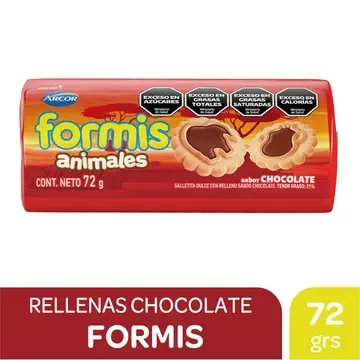 FORMIS 72 GR - CHOCOLATE — imagen 1 de 1
