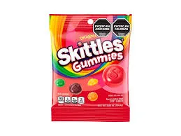 SKITTLES GUMMIES 164 GR ORIGINAL — imagen 1 de 1