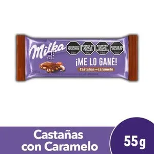 MILKA 55 GR - CASTAÑA CARAMELO — imagen 1 de 1