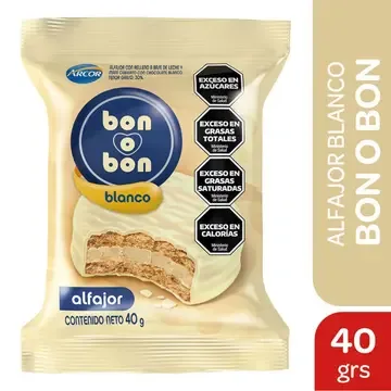 BON O BON BLANCO 40 GR — imagen 1 de 1