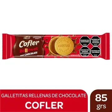COFLER RELLENAS 85 GR - CHOCOLATE — imagen 1 de 1