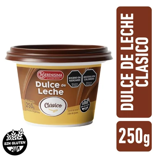 DULCE DE LECHE CLÁSICO 250GR — imagen 1 de 1