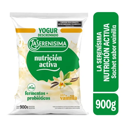 SACHET YOGUR DECREMADO VAINILLA 900 GR — imagen 1 de 1