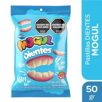 GOMITAS MOGUL 50 GR - DIENTES — imagen 1 de 1