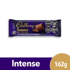 CADBURY 162 GR - INTENSE 50 % CACAO — imagen 1 de 1