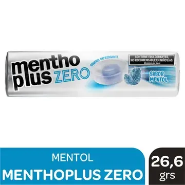 MENTHOPLUS ZERO 26 GR - MENTOL — imagen 1 de 1