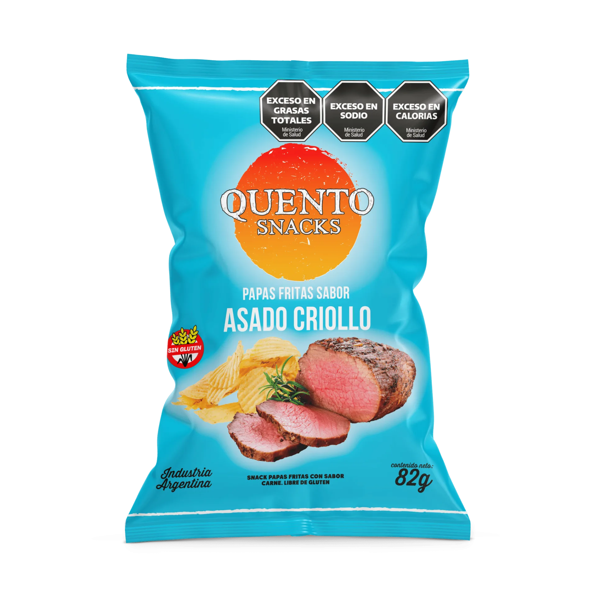 QUENTO PAPAS 82 GR - ASADO CRIOLLO — imagen 1 de 1