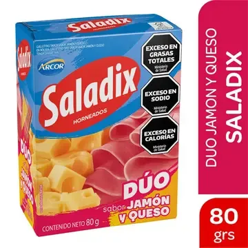 SALADIX CAJA - DÚO 80 GR — imagen 1 de 1