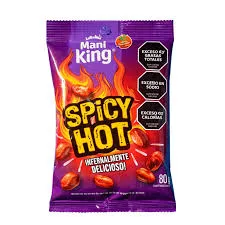 MANI KING SPICY HOT 80 GR — imagen 1 de 1