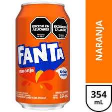 LATA FANTA 354ML NARANJA — imagen 1 de 1