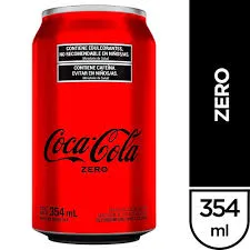 LATA COCA COLA ZERO 354 ML — imagen 1 de 1
