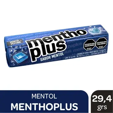 MENTHO PLUS 29.4 GR - MENTOL — imagen 1 de 1
