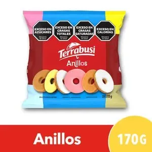 TERRABUSI ANILLOS 170 GR — imagen 1 de 1