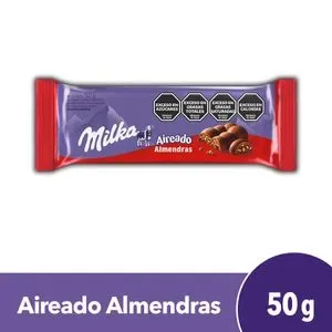 MILKA AIREADO 50 GR - ALMENDRAS — imagen 1 de 1