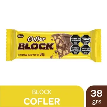 COFLER BLOCK - NEGRO 38 GR — imagen 1 de 1