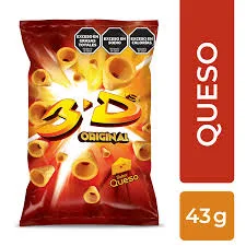 3´D ORIGINAL QUESO 43 GR — imagen 1 de 1