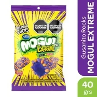 GOMITAS MOGUL - GUSANITOS ROCK 40 GR — imagen 1 de 1