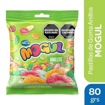 GOMITAS MOGUL 80 GR - ANILLOS — imagen 1 de 1
