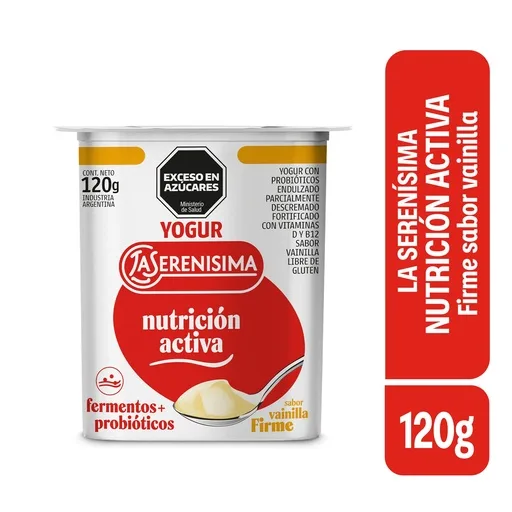 YOGUR FIRME VAINILLA 120 GR — imagen 1 de 1