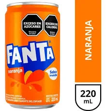 MINI LATA FANTA 220ML NARANJA — imagen 1 de 1