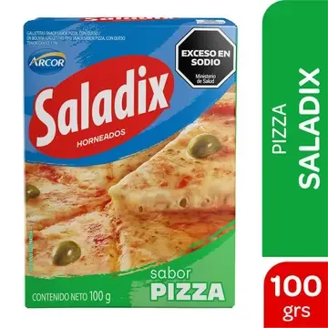 SALADIX CAJA - PIZZA 100GR — imagen 1 de 1
