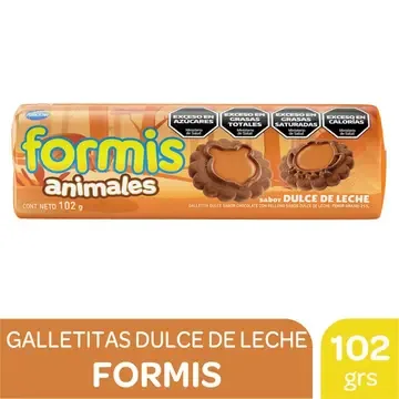 FORMIS 102 GR - DULCE DE LECHE — imagen 1 de 1