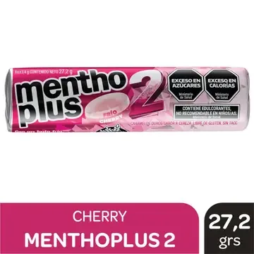 MENTHO PLUS 2 28 GR - CHERRY — imagen 1 de 1