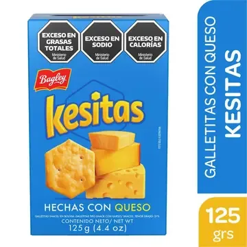 KESITAS QUESO - CAJA 125 GR — imagen 1 de 1
