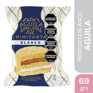 AGUILA MINITORTA BLANCO 69 GR — imagen 1 de 1
