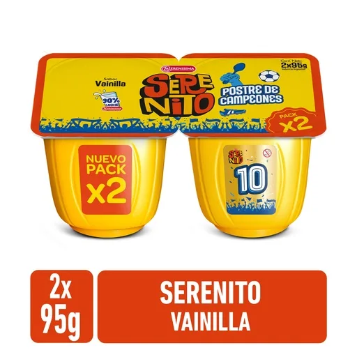 SERENITO VAINILLA X1 95 GR — imagen 1 de 1