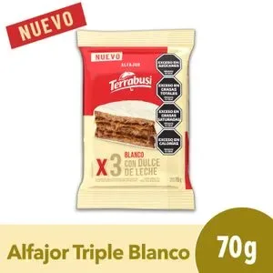 TERRABUSSI - X3 BLANCO 70 GR — imagen 1 de 1