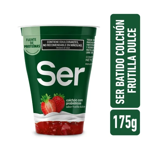 YOGUR SER COLCHON DE FRUTILLA 175 GR — imagen 1 de 1