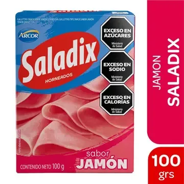 SALADIX CAJA - JAMÓN 100GR — imagen 1 de 1