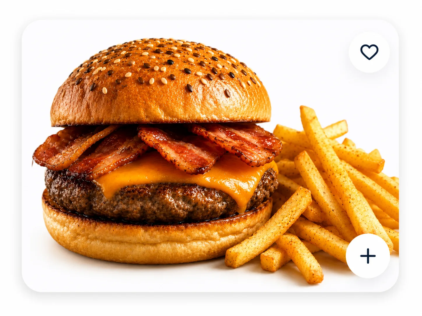 CHEDDAR & BACON + FRITAS — imagen 1 de 1