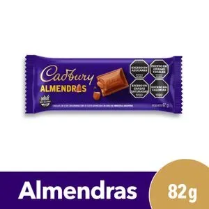 CADBURY 82 GR - ALMENDRAS — imagen 1 de 1