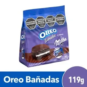 OREO BAÑADAS CON MILKA 119 GR - NEGRO — imagen 1 de 1
