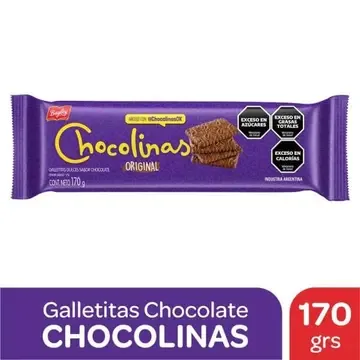 CHOCOLINAS ORIGINAL 170 GR — imagen 1 de 1