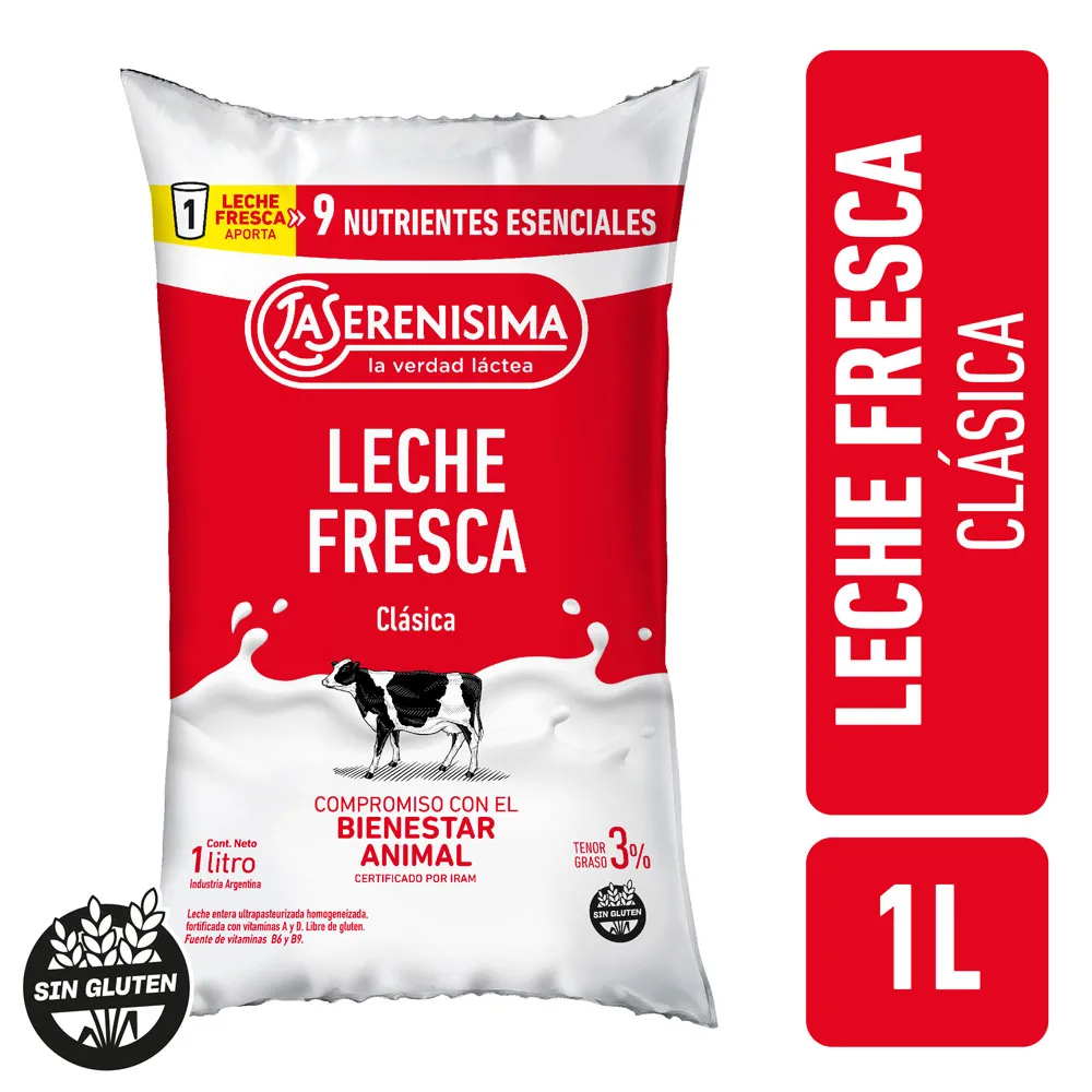 SACHET DE LECHE L.S 1 LT — imagen 1 de 1