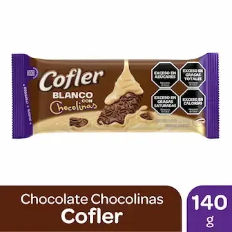 COFLER 140 GR - BLANCO CHOCOLINAS — imagen 1 de 1