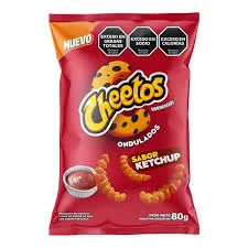CHEETOS ONDULADOS KETCHUP 80 GR — imagen 1 de 1