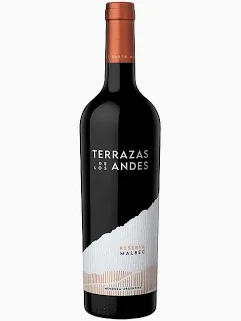 TERRASA DE LOS ANDES RESERVA - MALBEC — imagen 1 de 1