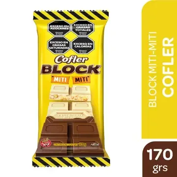 COFLER BLOCK 170 GR - BLANCO/NEGRO — imagen 1 de 1
