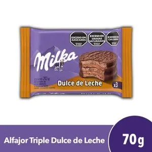 MILKA X3 DDL 70 GR — imagen 1 de 1