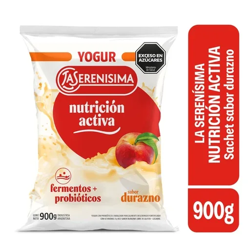 SACHET DE YPGUR DURAZNO 1 L — imagen 1 de 1
