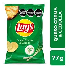 LAYS Q. CREMA Y CEBOLLA 77 GR — imagen 1 de 1