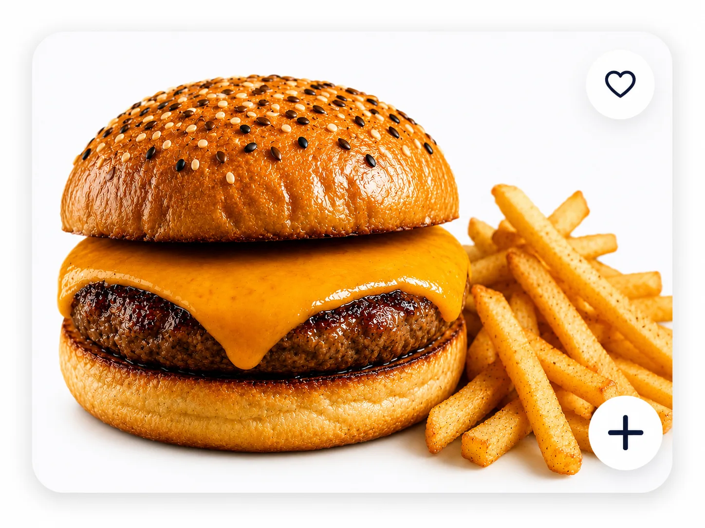 2  Burguers Cheddar & bacon — imagen 1 de 1