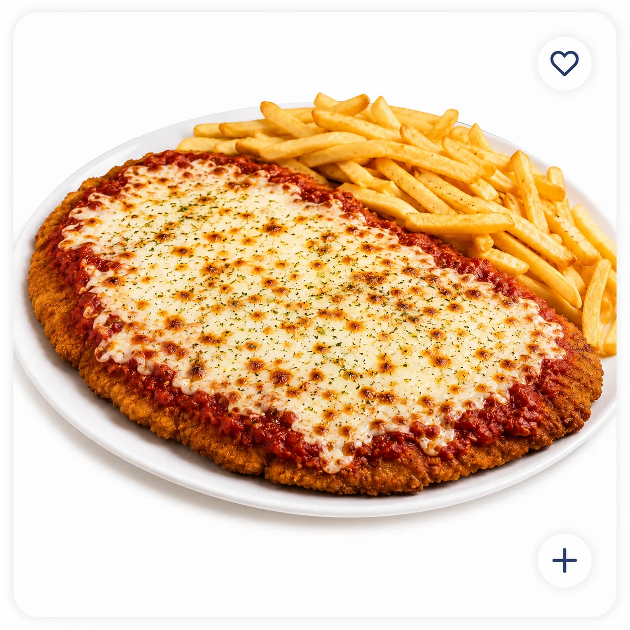 Milanesa XL Napolitana con Fritas (2 personas) — imagen 1 de 1